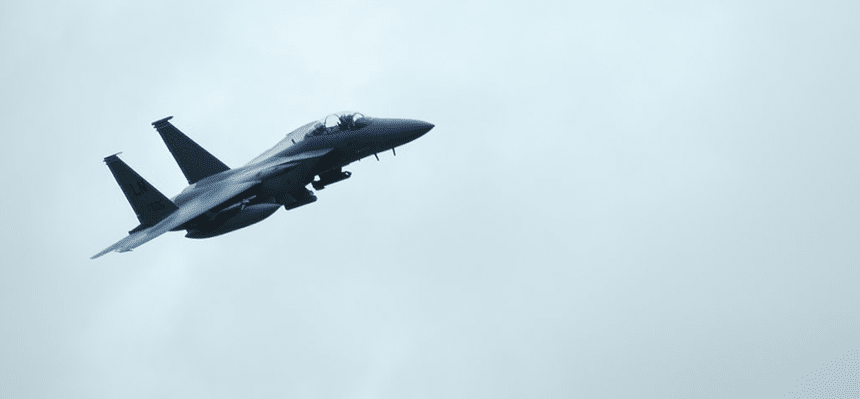 plane in sky