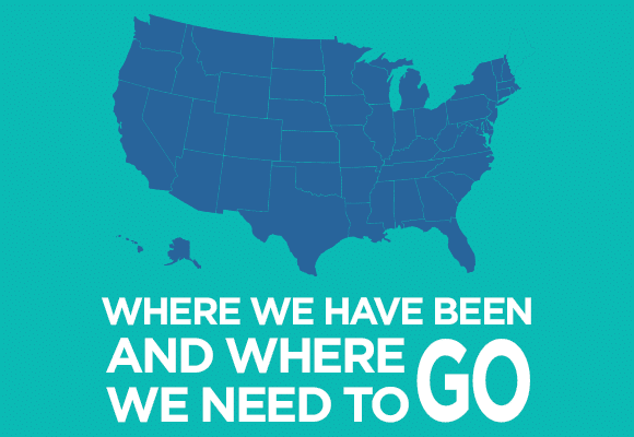 United States map Where we have been